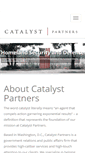 Mobile Screenshot of catalystdc.com
